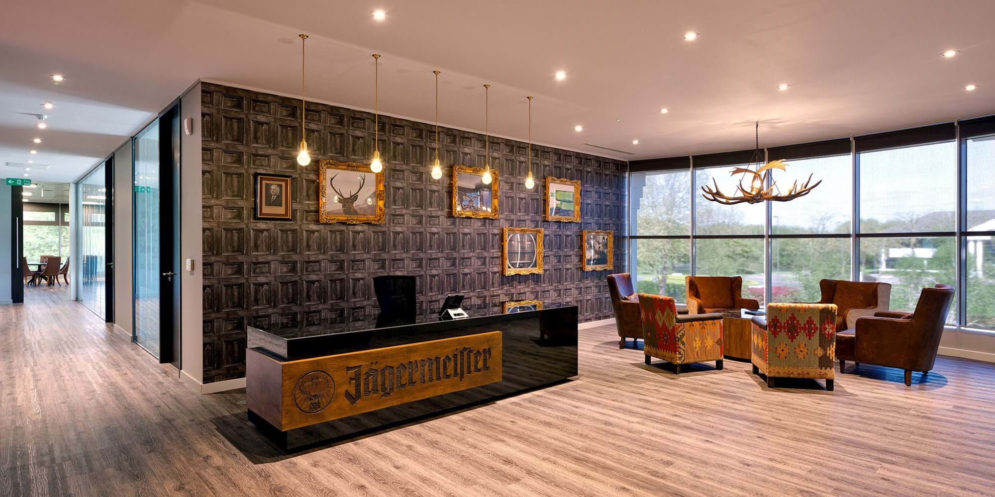 Modus Workspace office design, fit out and refurbishment - Jagermeister - Reception - Jagermeister 01 d highres sRGB.jpg