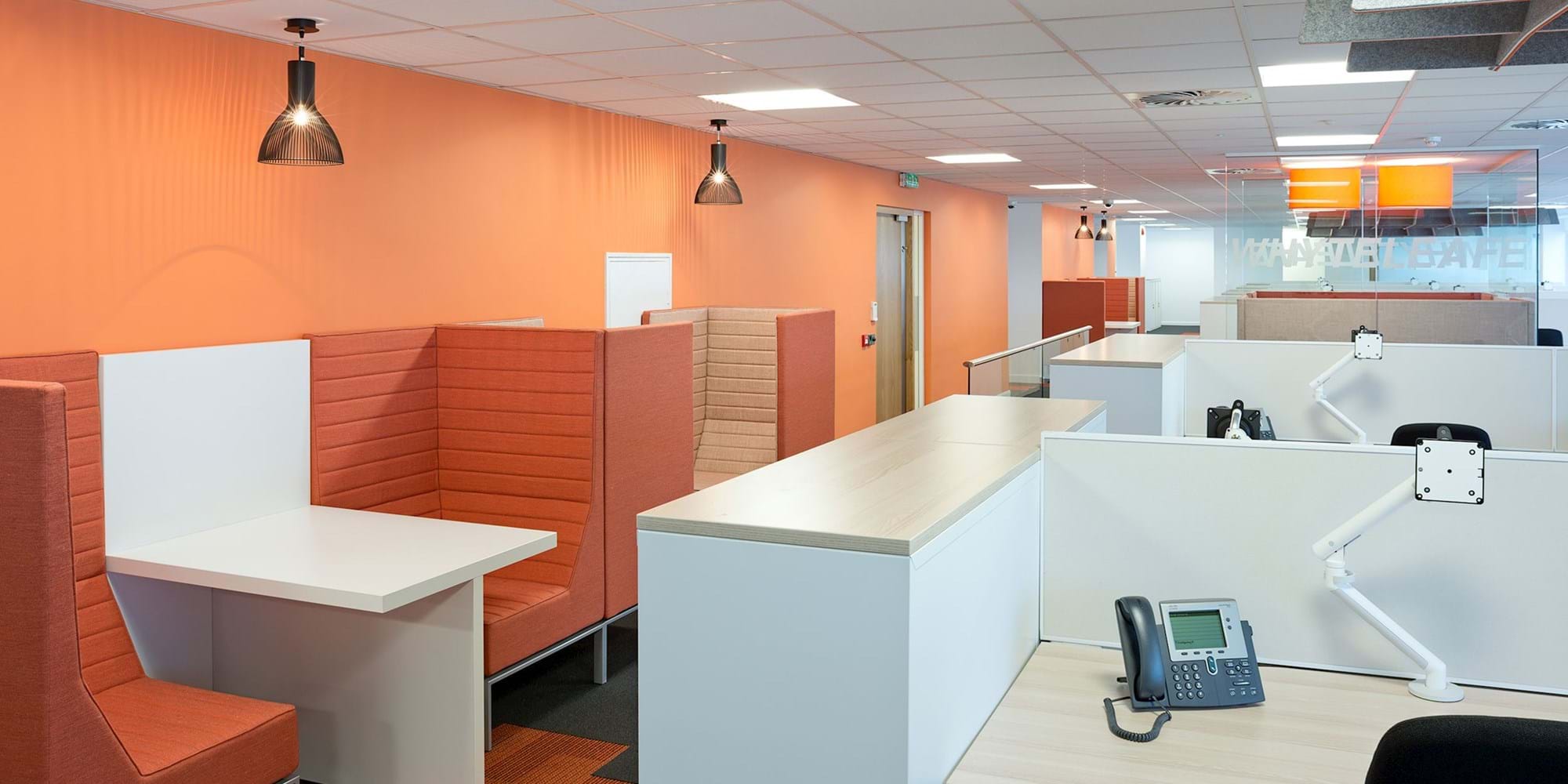 Modus Workspace office design, fit out and refurbishment - Mercer - Breakout - Mercer 07.jpg