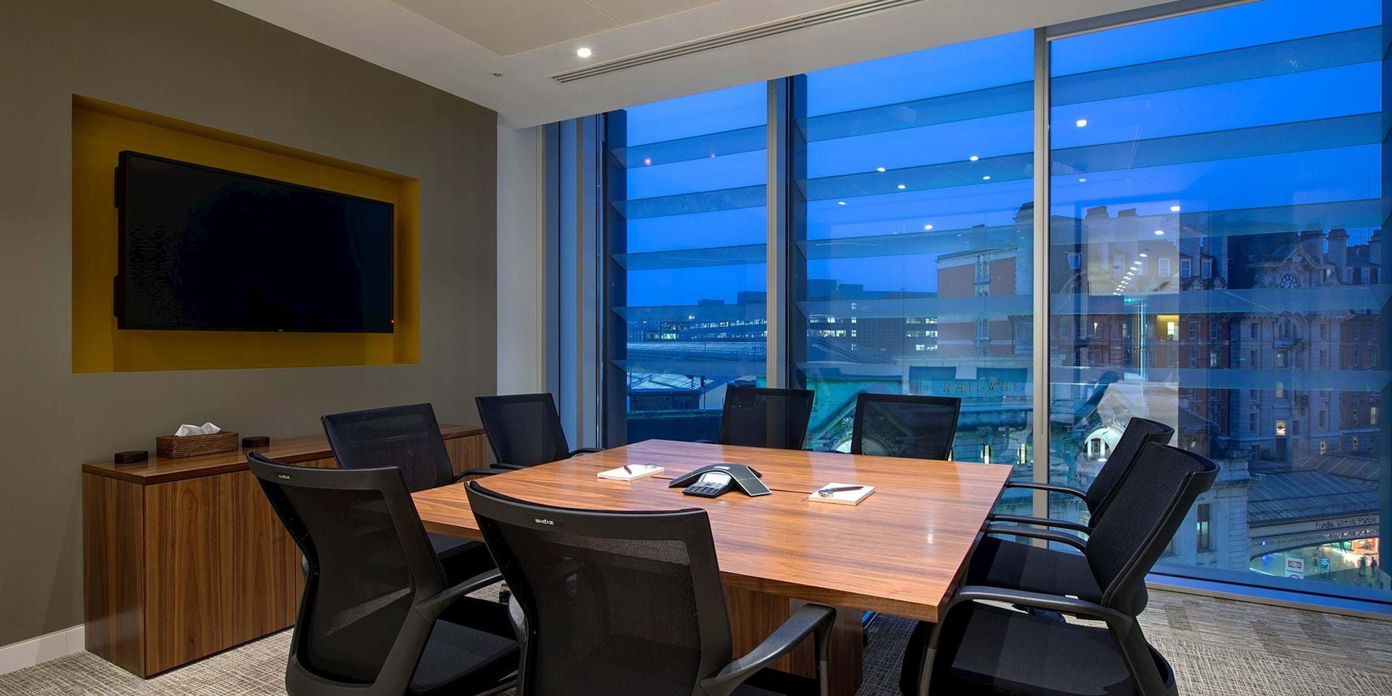 Modus Workspace office design, fit out and refurbishment - Guggenheim Partners - Meeting Room - GuggeinheimII_07_highres.jpg