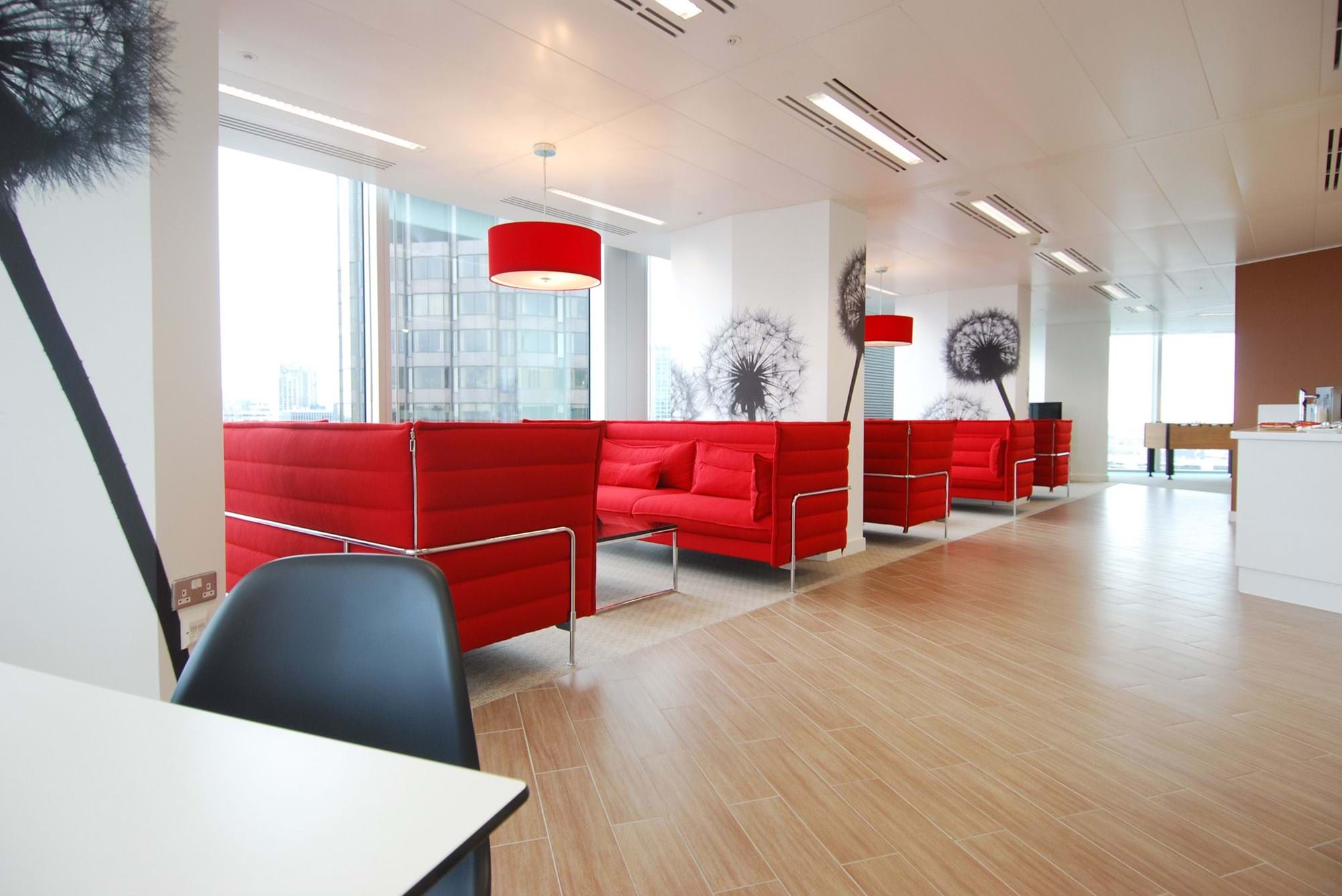 Modus Workspace office design, fit out and refurbishment - Renaissance Re - Breakout - DSC_0013.jpg