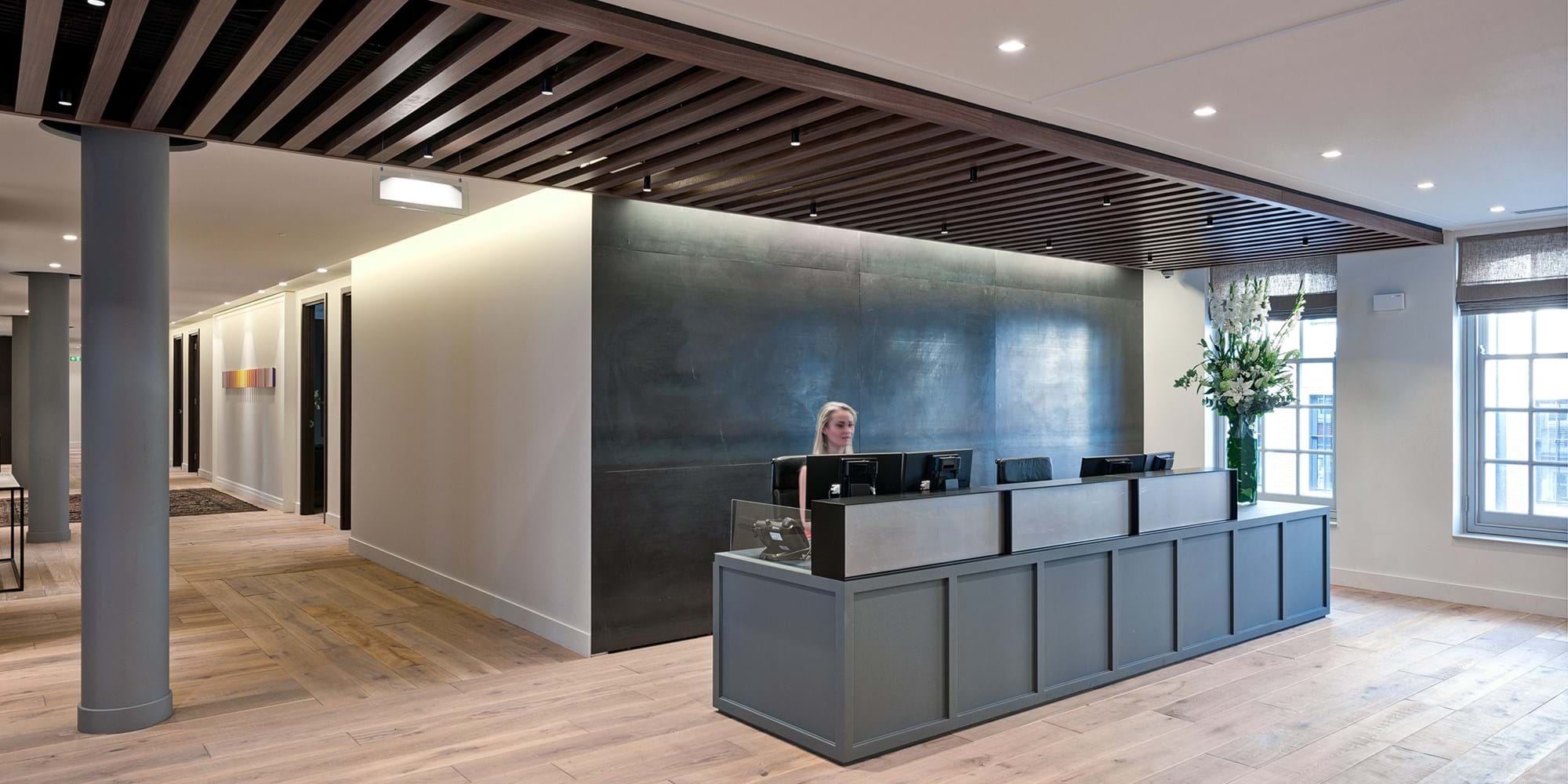 Modus Workspace office design, fit out and refurbishment - TDR Capital - Reception - TDR 01 highres sRGB_nologo (2).jpg