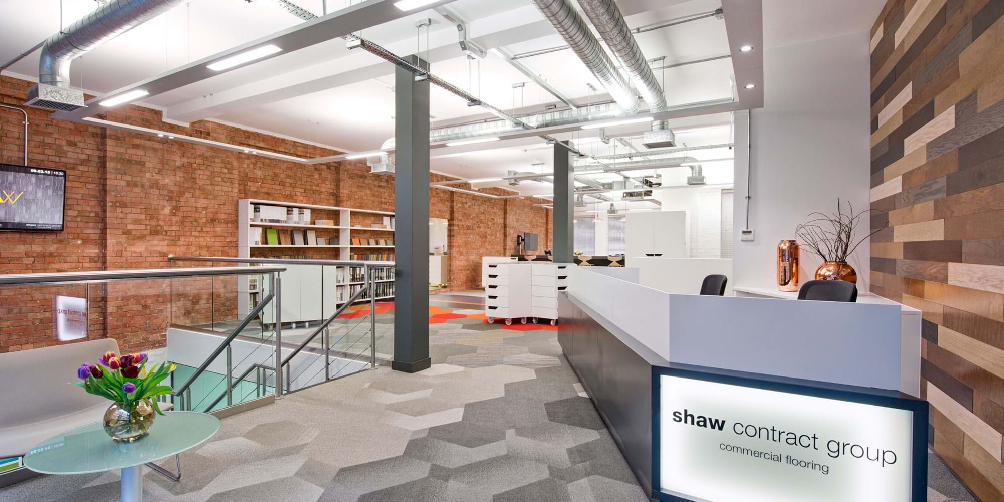 Modus Workspace office design, fit out and refurbishment - Shaw Contract Group - Reception - Shaw Carpets 02 highres sRGB.jpg