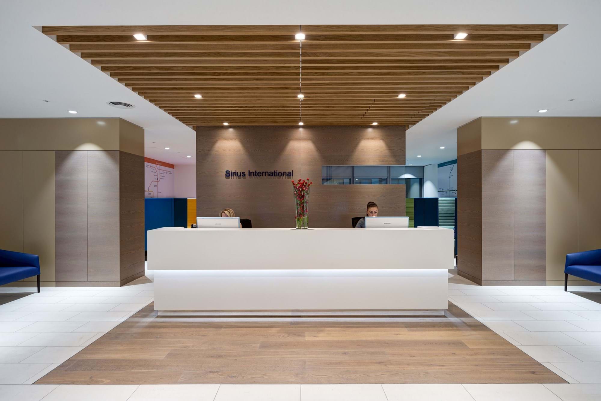Modus Workspace office design, fit out and refurbishment - Sirius - Reception - Sirius 01 highres sRGB.jpg