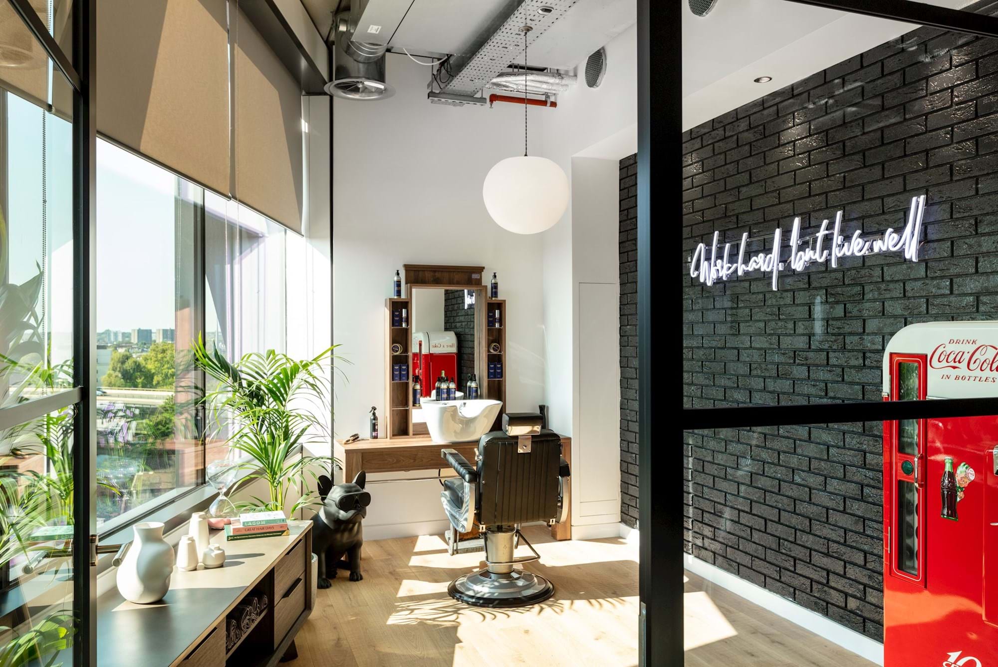 Modus Workspace office design, fit out and refurbishment - Alpha FX - Modus Workspace AlphaFX barber shop.jpg