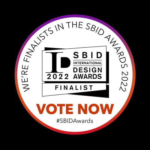 Modus is shortlisted for two SBID International Design Award 2022